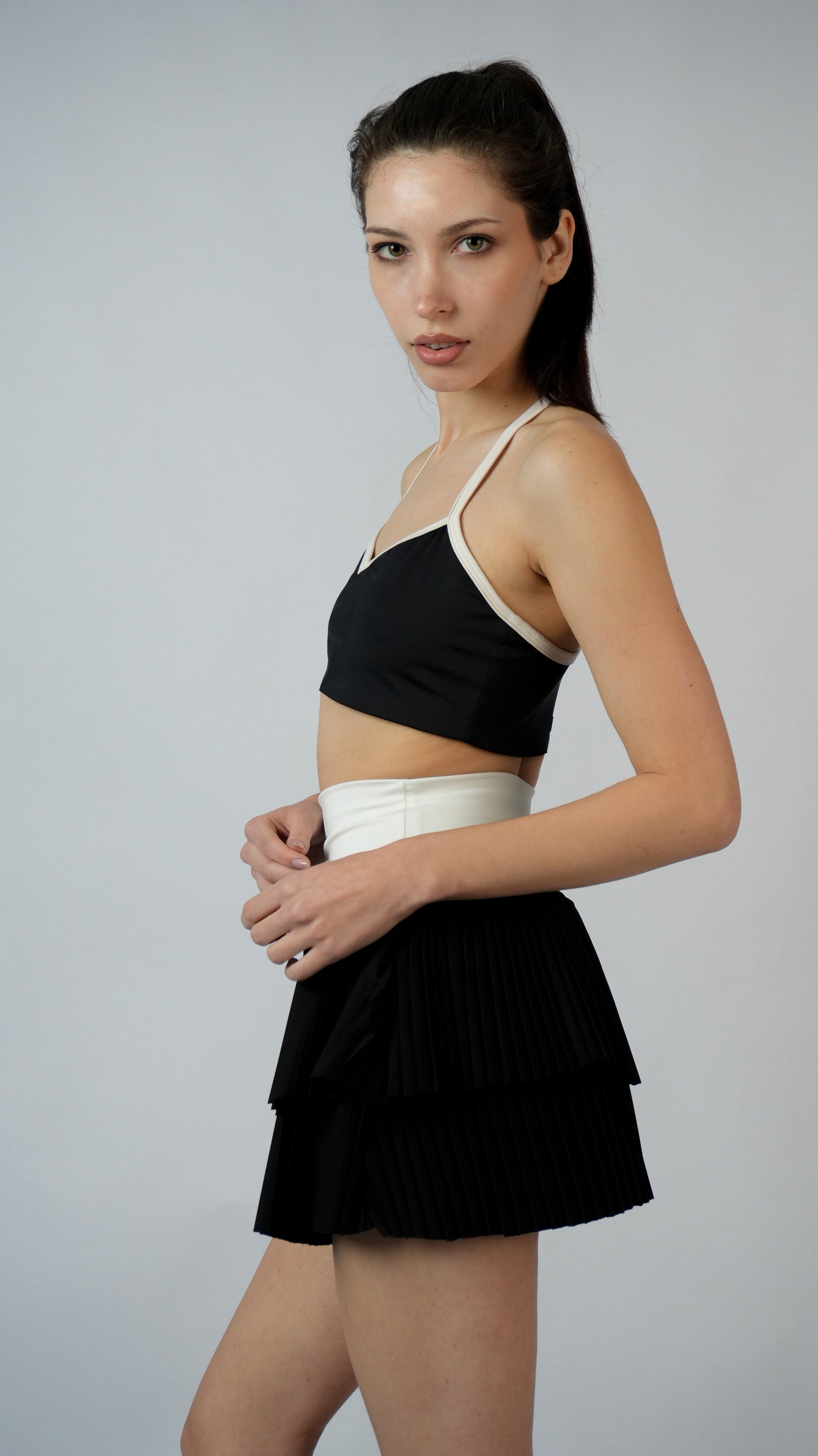 ACTIVE PLEATED SKIRT