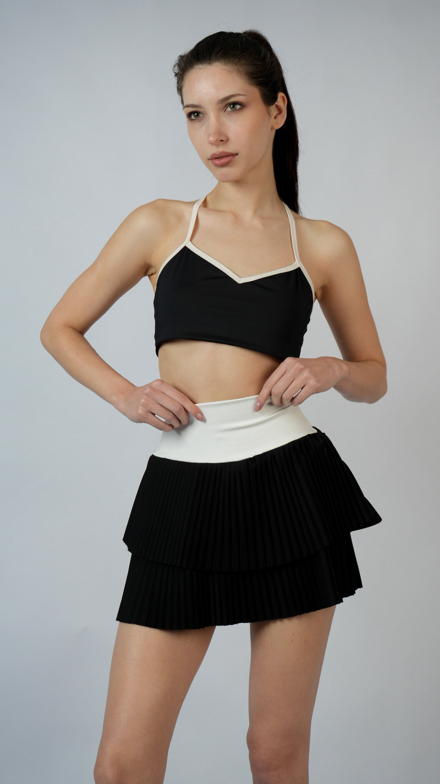 ACTIVE PLEATED SKIRT